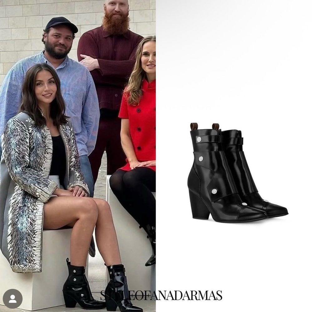 Louis Vuitton Black Ankle Boots